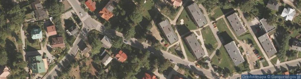 Zdjęcie satelitarne 1 Maja ul.
