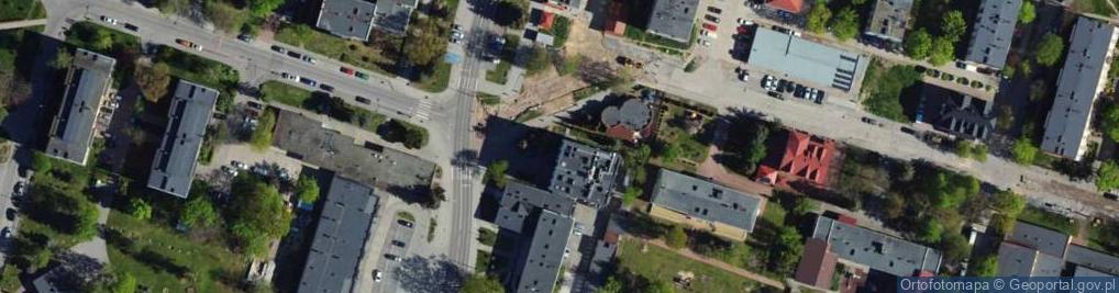 Zdjęcie satelitarne 1 Maja ul.