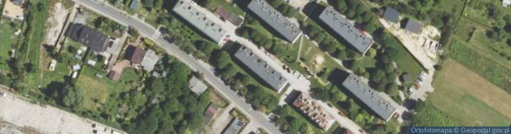 Zdjęcie satelitarne 1 Maja ul.