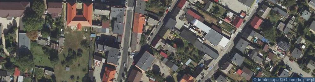 Zdjęcie satelitarne 1 Maja ul.