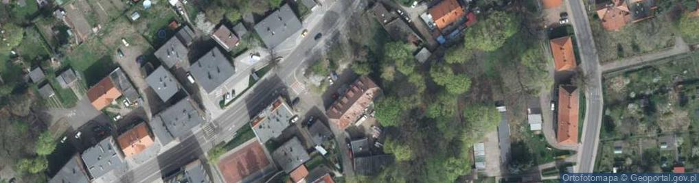 Zdjęcie satelitarne 1 Maja ul.