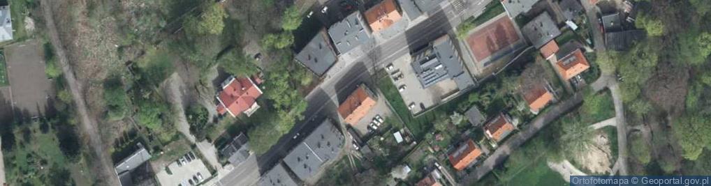 Zdjęcie satelitarne 1 Maja ul.
