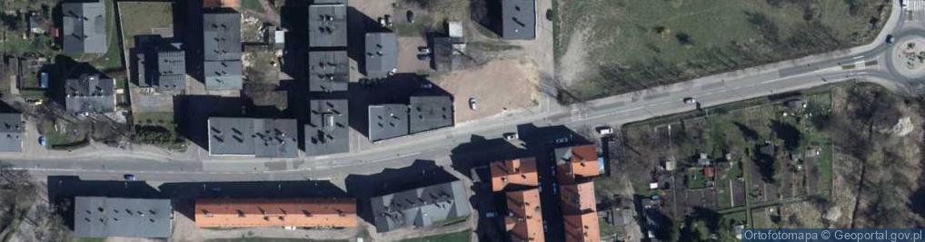 Zdjęcie satelitarne 1 Maja ul.