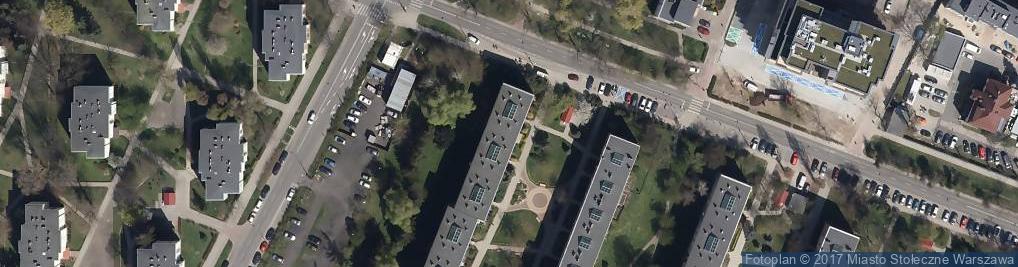 Zdjęcie satelitarne 1 Sierpnia ul.
