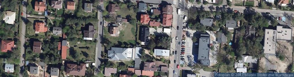 Zdjęcie satelitarne 1 Praskiego Pułku Wojska Polskiego ul.
