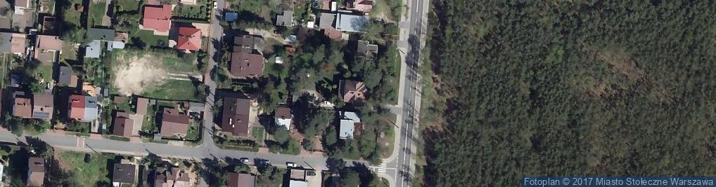 Zdjęcie satelitarne 1 Praskiego Pułku Wojska Polskiego ul.