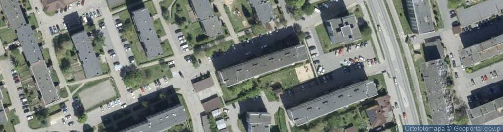 Zdjęcie satelitarne 1 Maja ul.