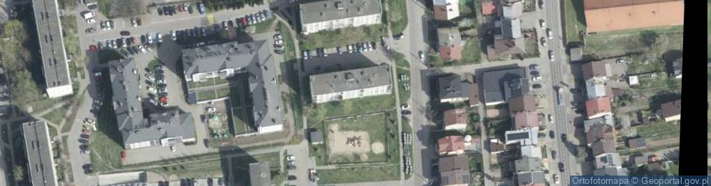 Zdjęcie satelitarne 1 Maja ul.