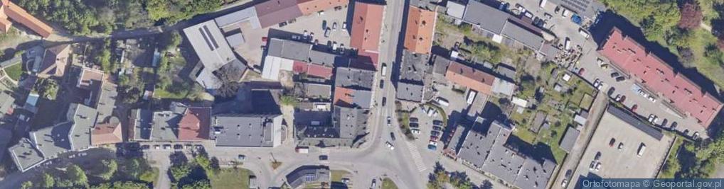 Zdjęcie satelitarne 1 Maja ul.