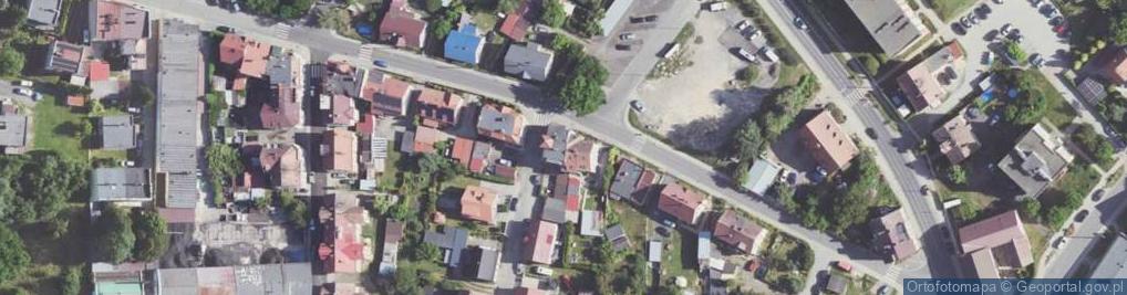 Zdjęcie satelitarne 1 Maja ul.
