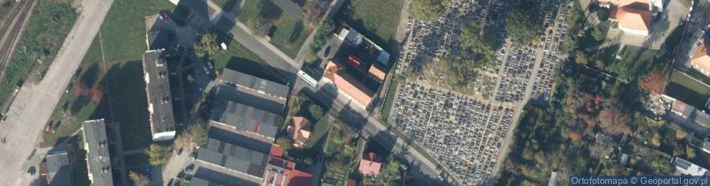 Zdjęcie satelitarne 1 Maja ul.