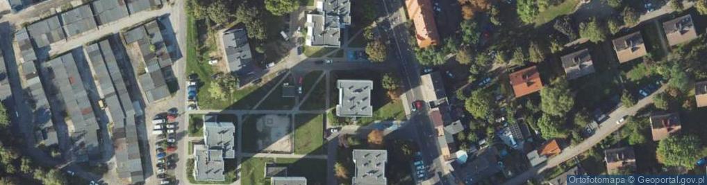 Zdjęcie satelitarne 1 Maja ul.