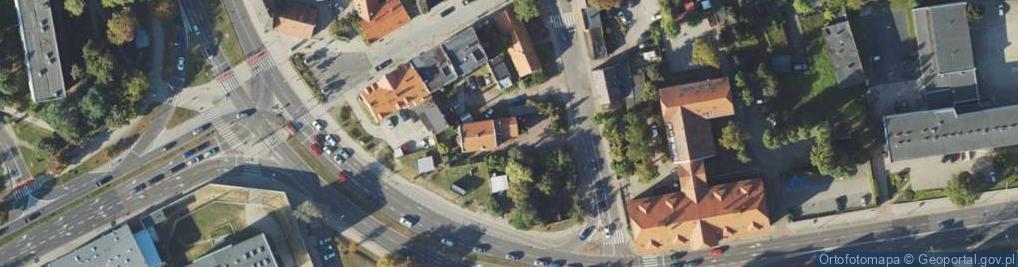 Zdjęcie satelitarne 1 Maja ul.