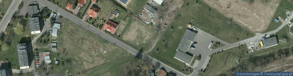 Zdjęcie satelitarne 1 Dywizji Pancernej ul.