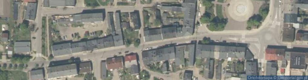 Zdjęcie satelitarne 1 Maja ul.