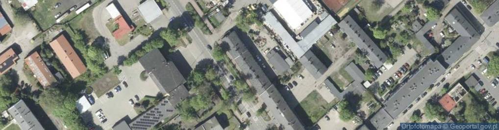 Zdjęcie satelitarne 1 Maja ul.