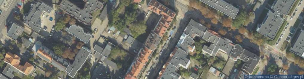 Zdjęcie satelitarne 20 Stycznia 1920 r. ul.