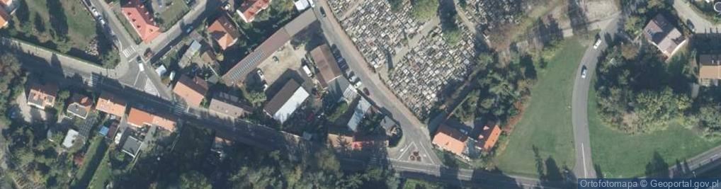 Zdjęcie satelitarne 20 Października ul.