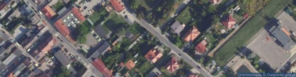 Zdjęcie satelitarne 20 Października ul.
