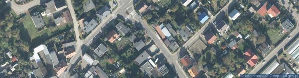 Zdjęcie satelitarne 20 Października ul.