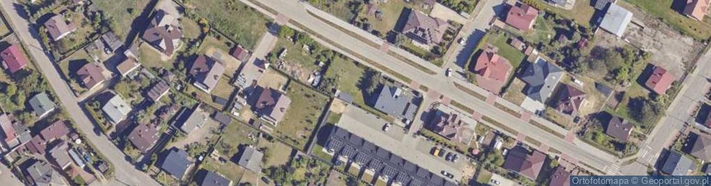 Zdjęcie satelitarne 20 Dywizji Piechoty Wojska Polskiego ul.