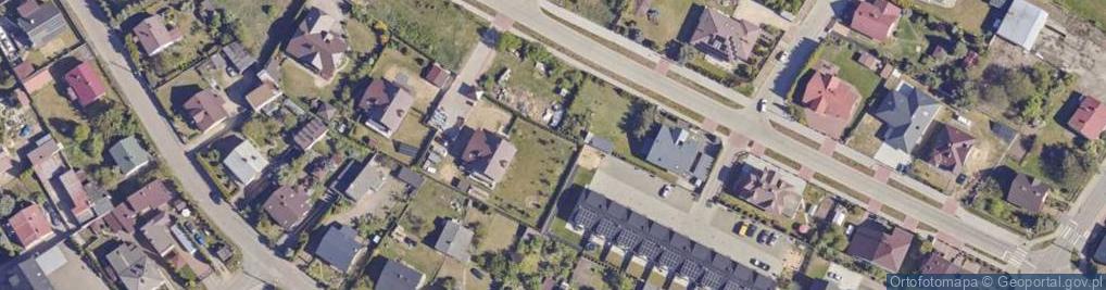 Zdjęcie satelitarne 20 Dywizji Piechoty Wojska Polskiego ul.