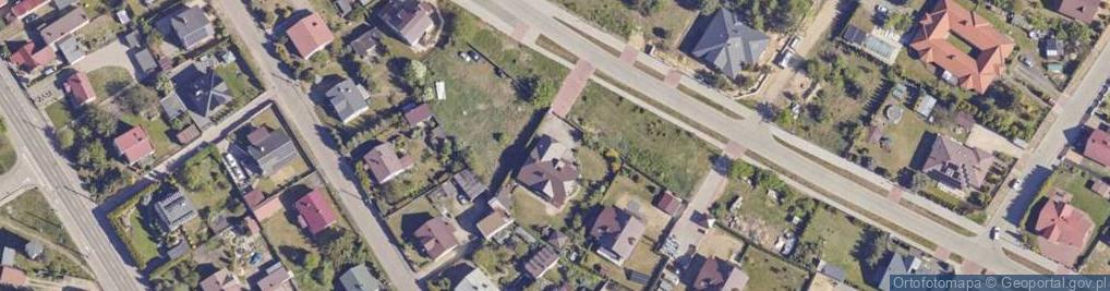 Zdjęcie satelitarne 20 Dywizji Piechoty Wojska Polskiego ul.