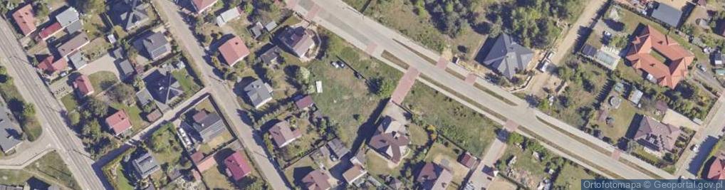 Zdjęcie satelitarne 20 Dywizji Piechoty Wojska Polskiego ul.