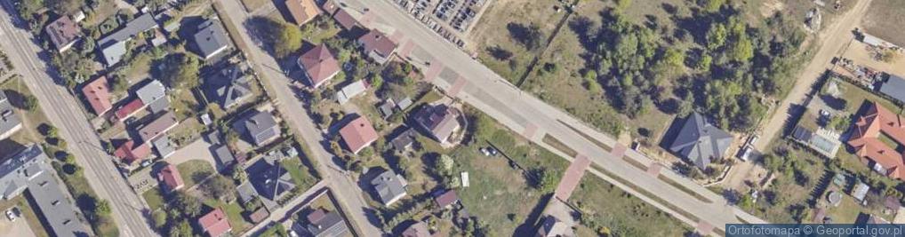 Zdjęcie satelitarne 20 Dywizji Piechoty Wojska Polskiego ul.