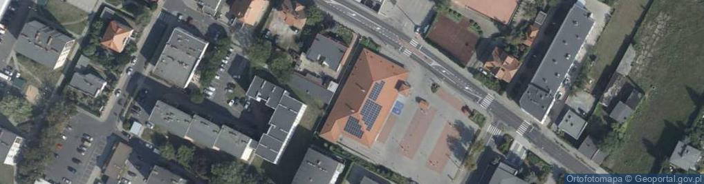 Zdjęcie satelitarne 20 Października ul.