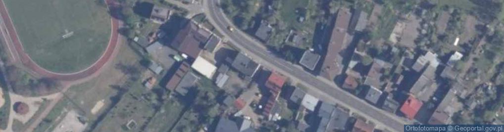 Zdjęcie satelitarne 21 Lutego ul.