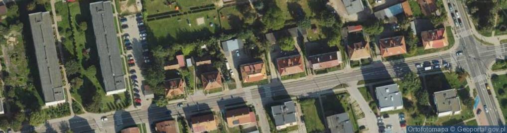 Zdjęcie satelitarne 21 Stycznia ul.