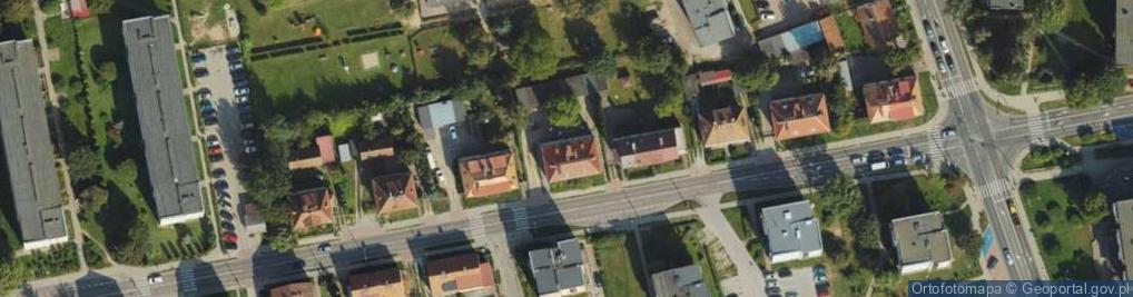 Zdjęcie satelitarne 21 Stycznia ul.