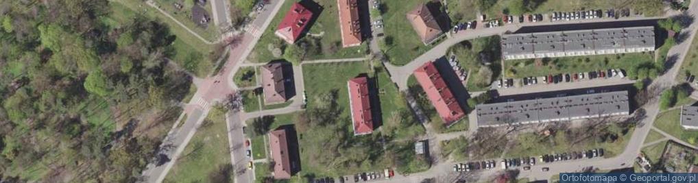 Zdjęcie satelitarne 25 Stycznia ul.