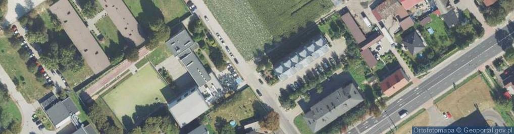 Zdjęcie satelitarne 25 Pułku Artylerii ul.