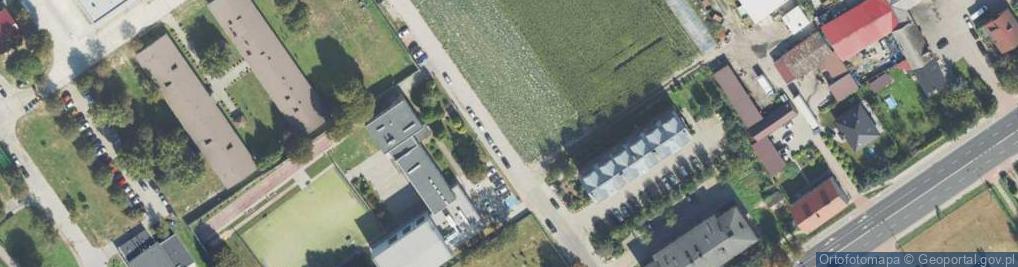 Zdjęcie satelitarne 25 Pułku Artylerii ul.