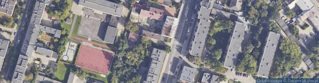 Zdjęcie satelitarne 25 Czerwca ul.