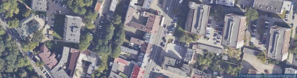 Zdjęcie satelitarne 25 Czerwca ul.
