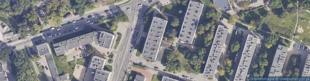 Zdjęcie satelitarne 25 Czerwca ul.