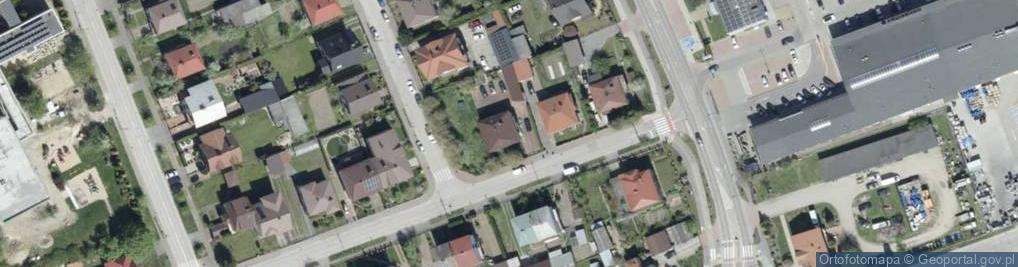 Zdjęcie satelitarne 25-lecia Osiedla ul.
