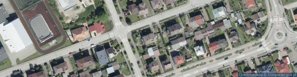 Zdjęcie satelitarne 25-lecia Osiedla ul.