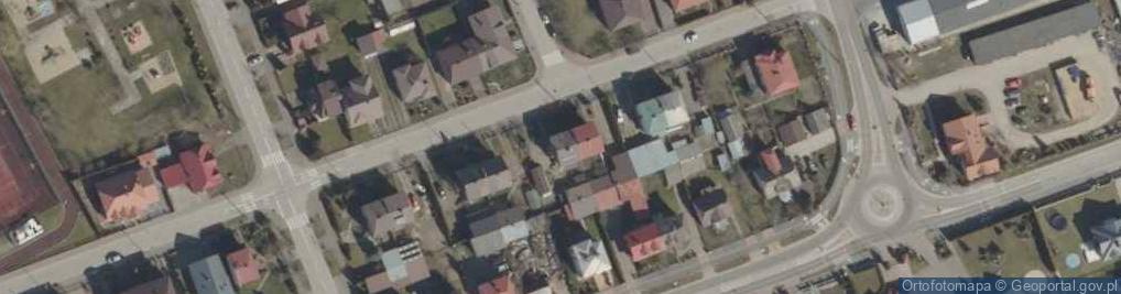 Zdjęcie satelitarne 25-lecia Osiedla ul.