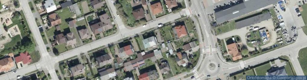 Zdjęcie satelitarne 25-lecia Osiedla ul.