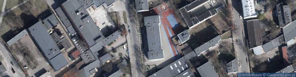Zdjęcie satelitarne 28 Pułku Strzelców Kaniowskich ul.