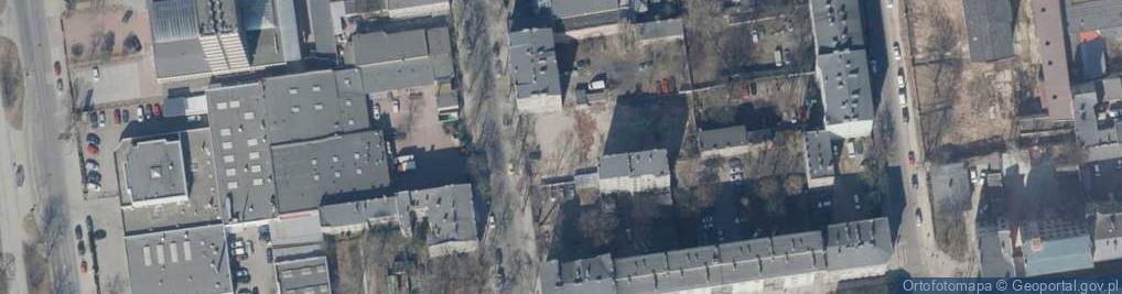 Zdjęcie satelitarne 28 Pułku Strzelców Kaniowskich ul.