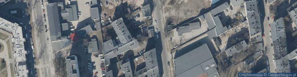 Zdjęcie satelitarne 28 Pułku Strzelców Kaniowskich ul.