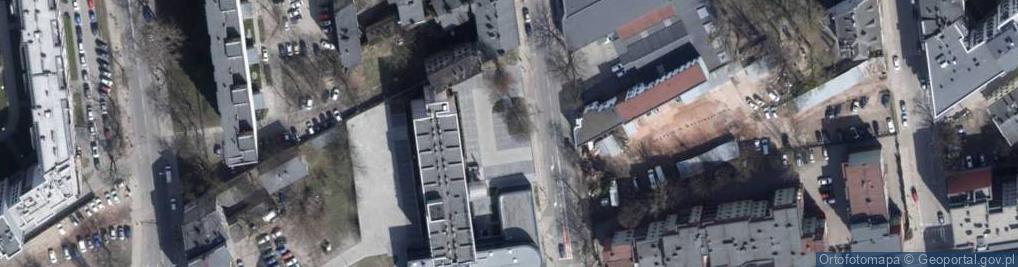 Zdjęcie satelitarne 28 Pułku Strzelców Kaniowskich ul.