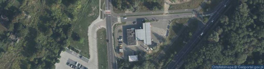 Zdjęcie satelitarne 28 Czerwca 1956 r. ul.