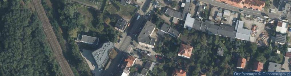 Zdjęcie satelitarne 28 Czerwca 1956 r. ul.