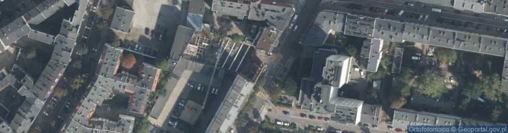 Zdjęcie satelitarne 28 Czerwca 1956 r. ul.